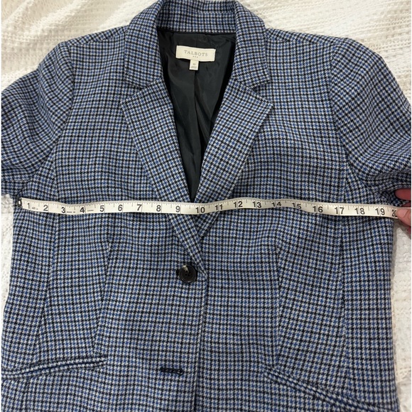Talbots, size 10, wool blend blazer, EUC - Picture 5 of 5